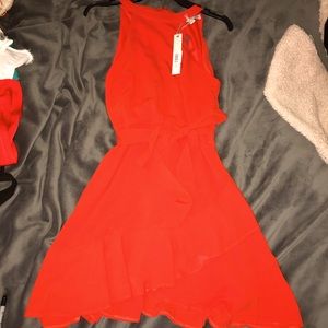 Orange She+Sky Dress size Small Never worn